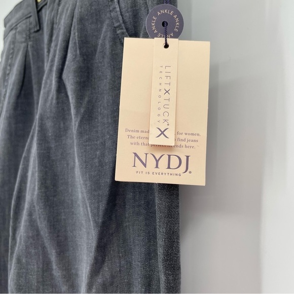NYDJ Carrot Leg Ankle Jeans in Gray Sizes 0,6,10 NWT - Picture 7 of 10